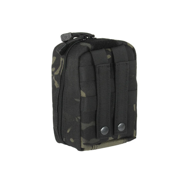 Підсумок Mini-IFAK Multicam Black (чорний мультикам, dark multicam) міні (11x15x6) на MOLLE, Нейлон 600D, з термоізоляцією EPE